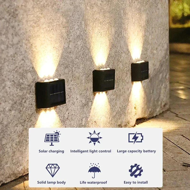 LED Solar Light Outdoor Waterp - Up Lighting Decor recension och pris