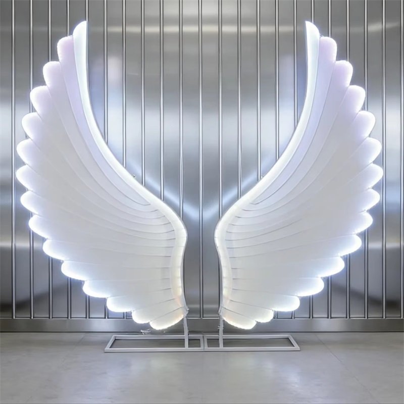 Glowing Angel Wings Light Prop - Lighting Decoration Ideas recension och pris