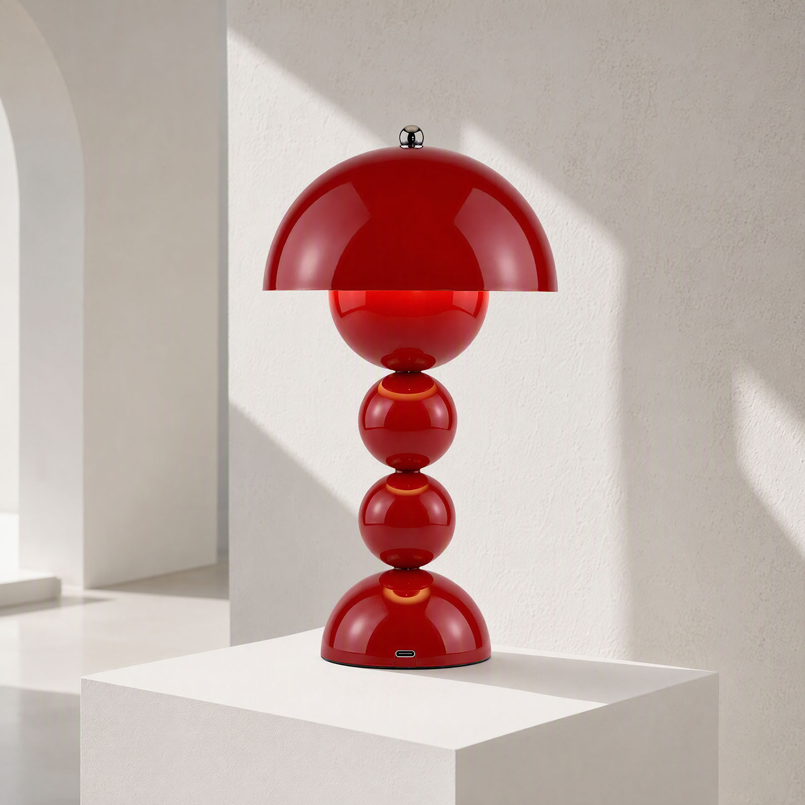 Vintage Mushroom Table Lamp US - Lighting Decor Bedroom recension och pris
