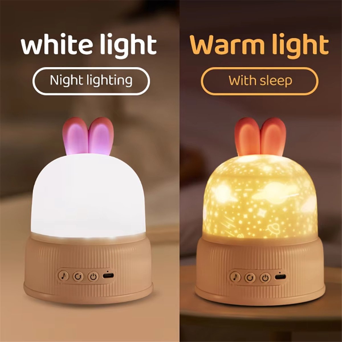 HOT! Cute Projector Night Ligh - Decor Lighting Lamps recension och pris