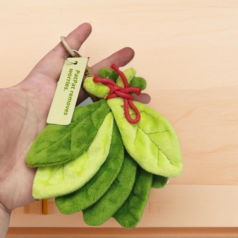 1Pcs Pomelo Leaf Plush Pendant - Lighting Mcqueen Bedroom Decor recension och pris